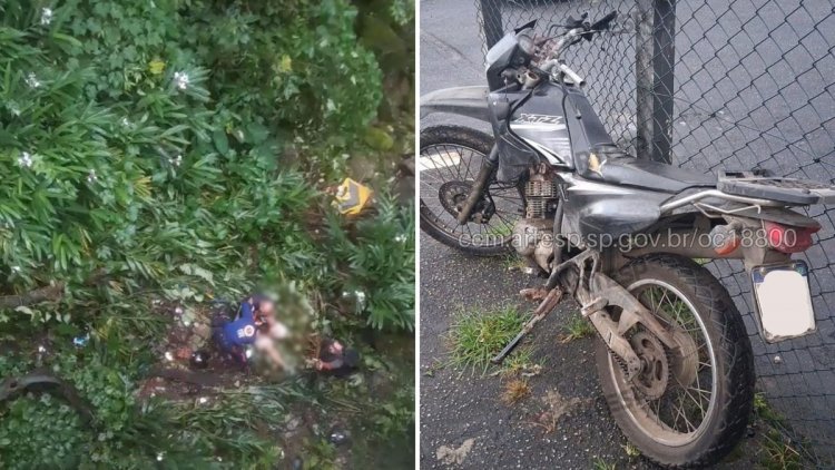 TRAGÉDIA NA RODOVIA Acidente de moto termina com passageira morta na rodoviaMogi-Bertioga